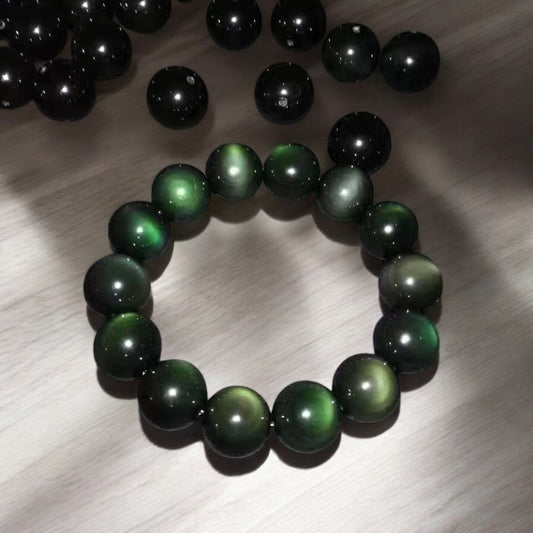 Green Obsidian Bracelet