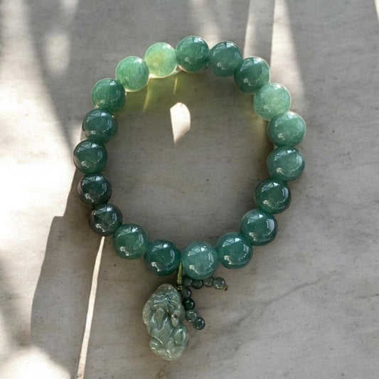 Green Jade Pixiu Bracelet