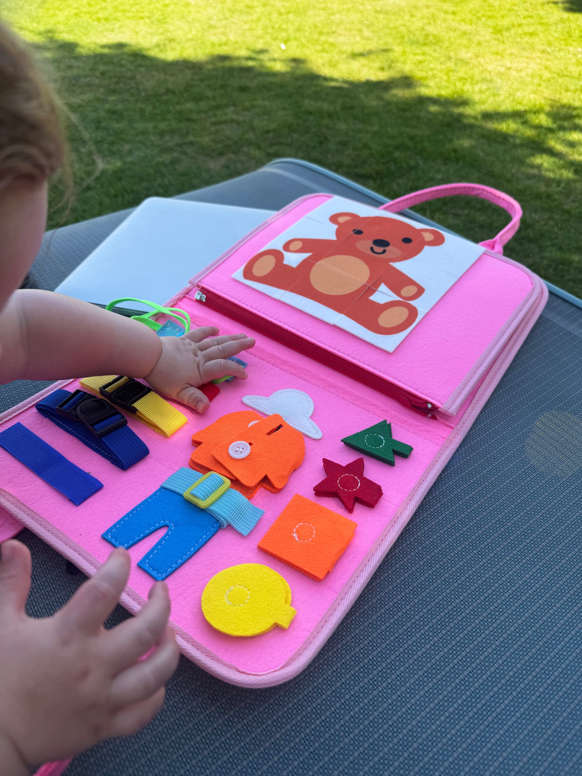BusyNest – Sensory Play Board for Little Learners