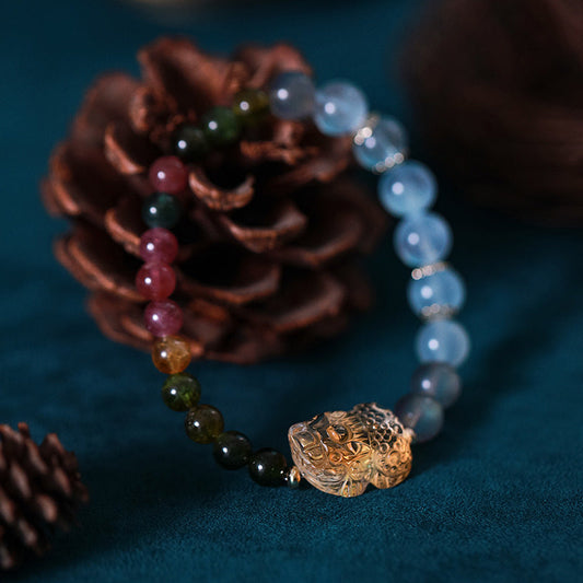 PiYao • Aquamarine Tourmaline Bracelet