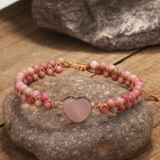Rhodonite Love Protection Bracelet