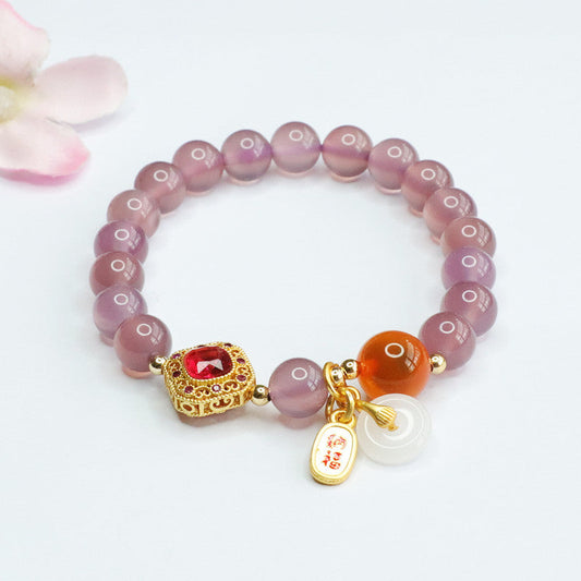 Vitality • Synthetic Crystal Agate Bracelet Bracelet