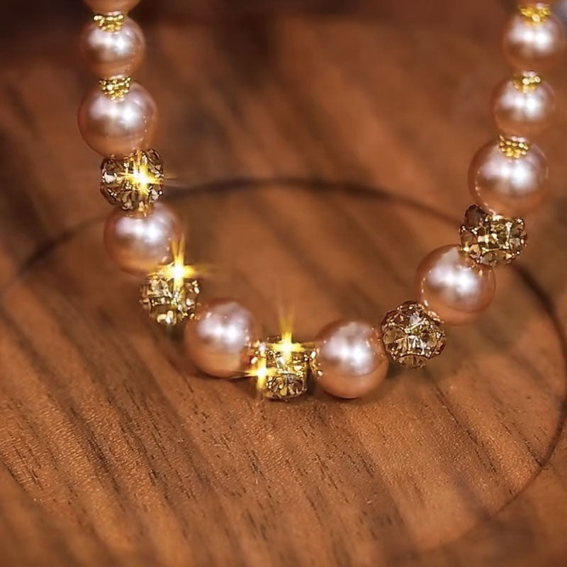 belleza • Pulsera apilable de perlas naturales