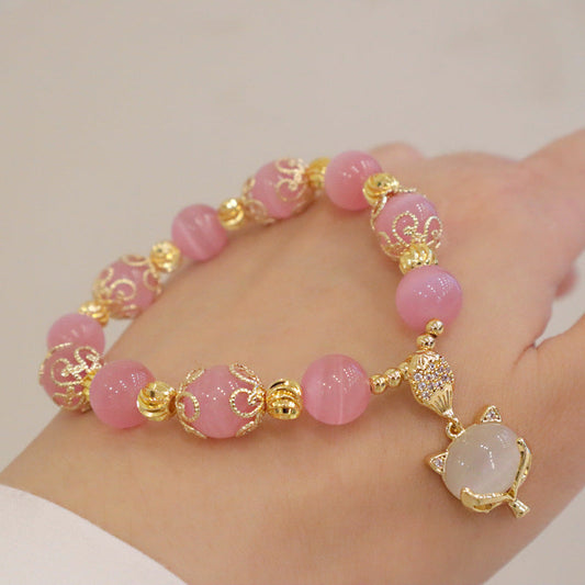 Aventure • Pink Opal Bracelet