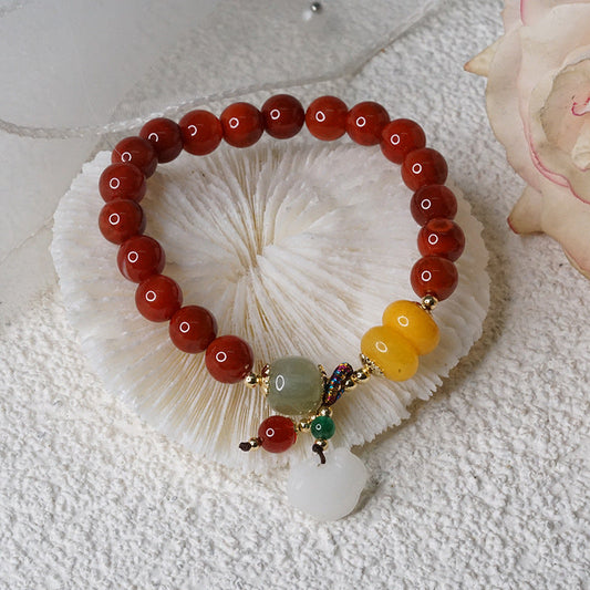 South Red agate bracelet