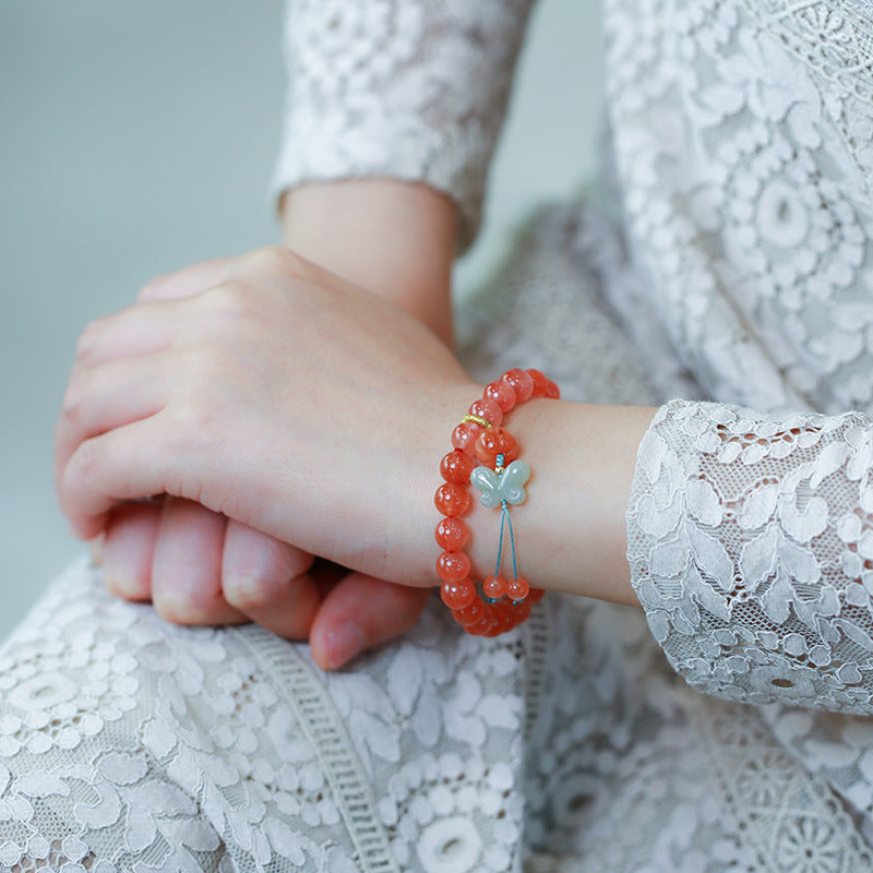 Butterfly • Sunstone Bracelet