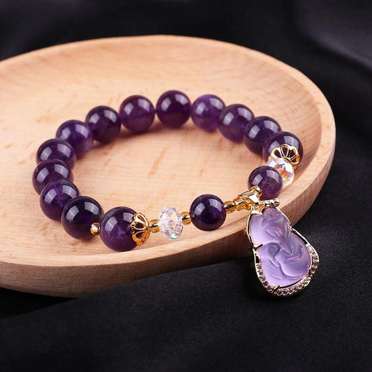 Fox • Amethyst Bracelet