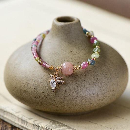 Hummingbird • Tourmaline Multiple Design Bracelet