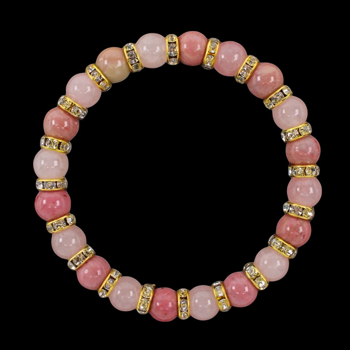 Rose Quartz Bead Bracelet