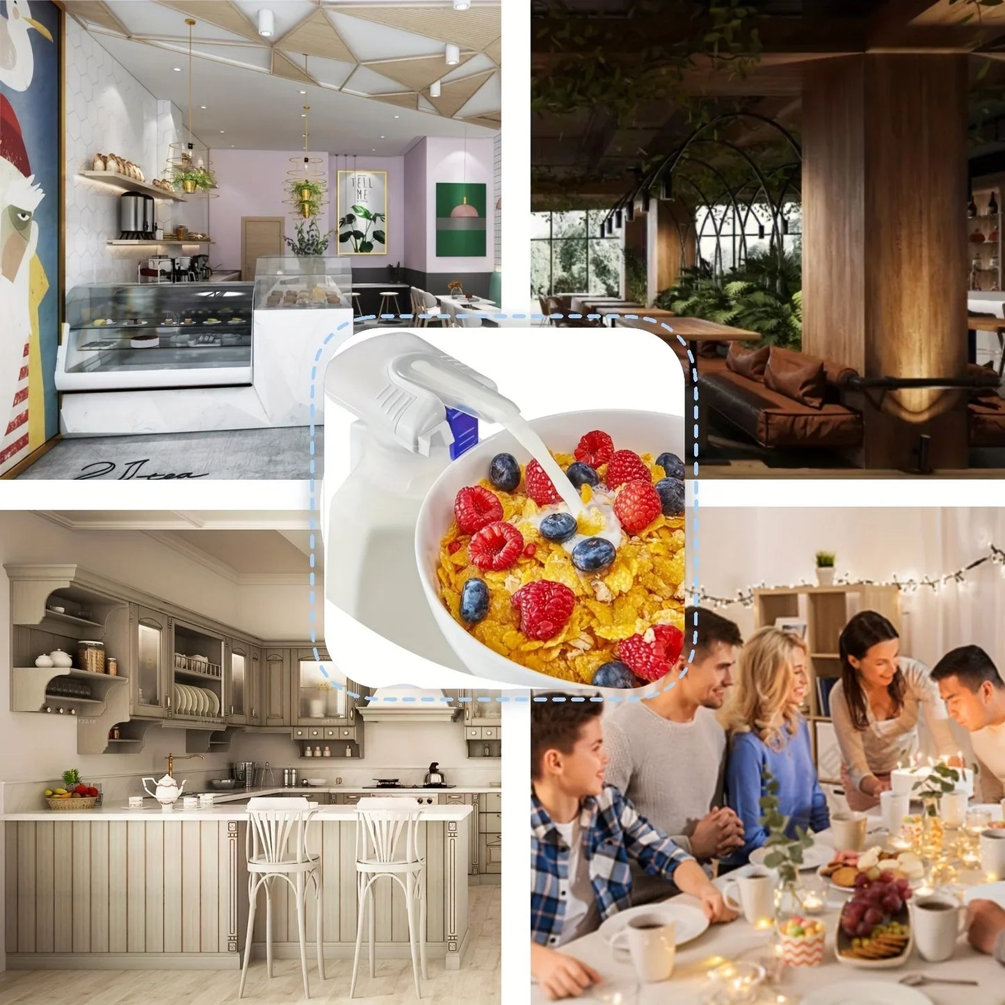 Automatic Beverage Straw Dispenser