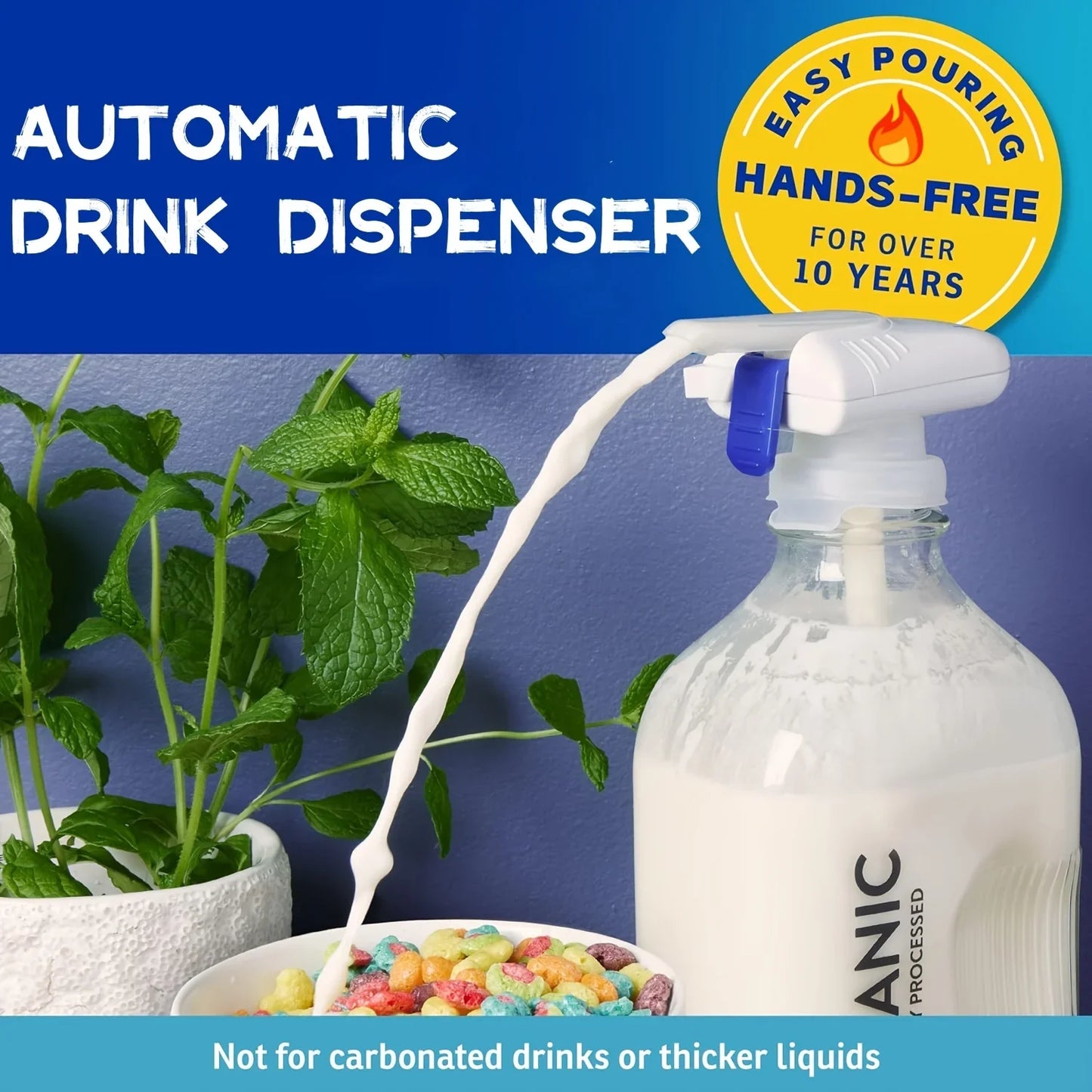 Automatic Beverage Straw Dispenser
