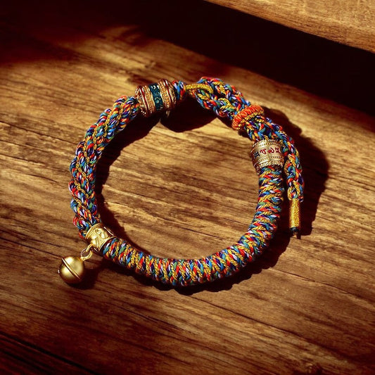 Tibetan Om Mani Padme Hum Carved Amulet Bracelet